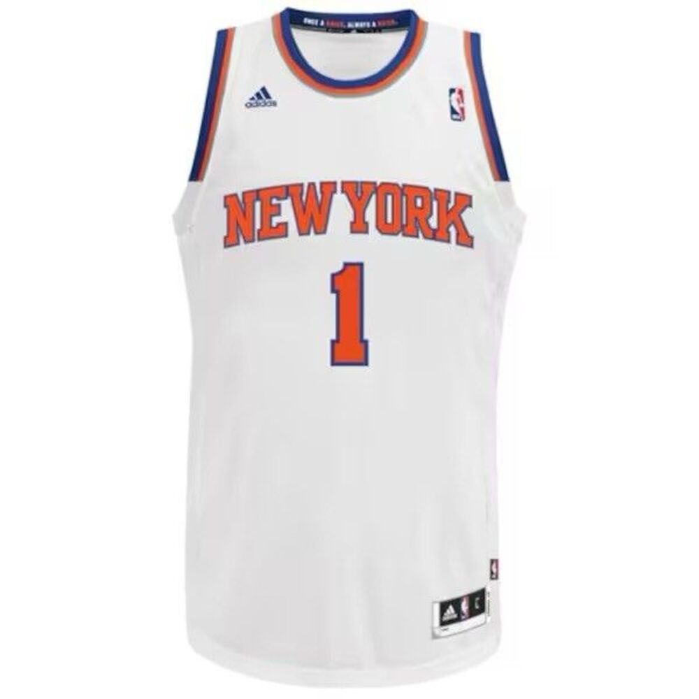 NEW SEALED Mens Knicks Amar'e Stoudemire adidas White Swingman Home Jersey XXL